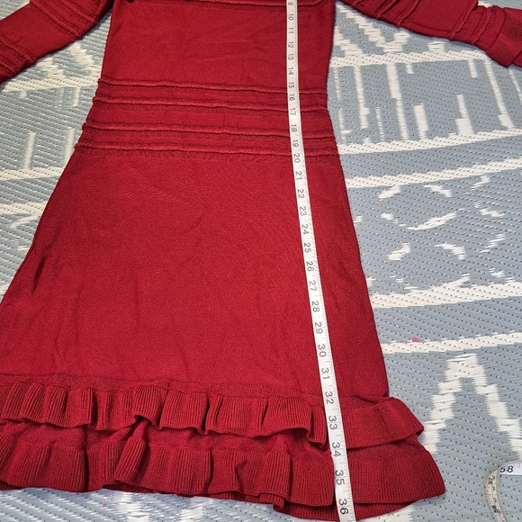 For Love & lemons knitz Rivington raspberry dress‎ - Picture 10 of 11